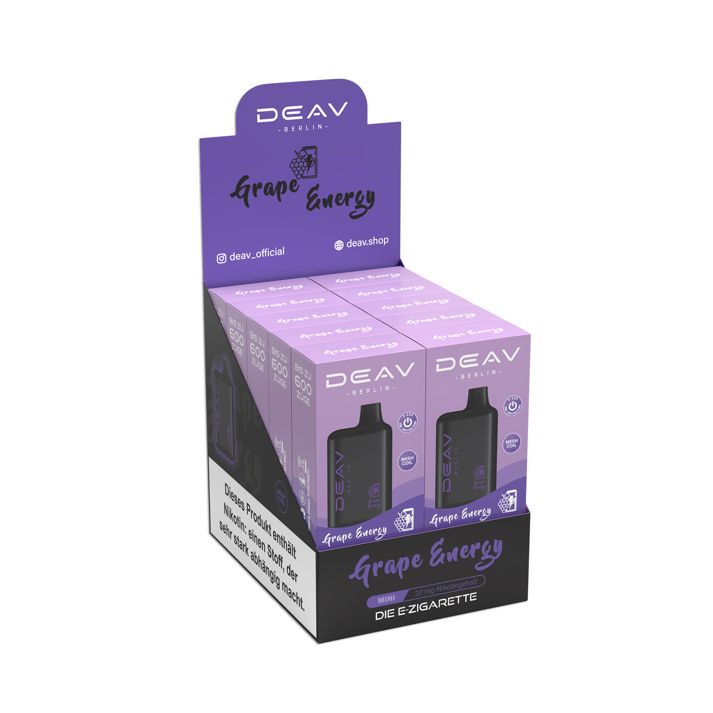 Grape Energy - 10er Box